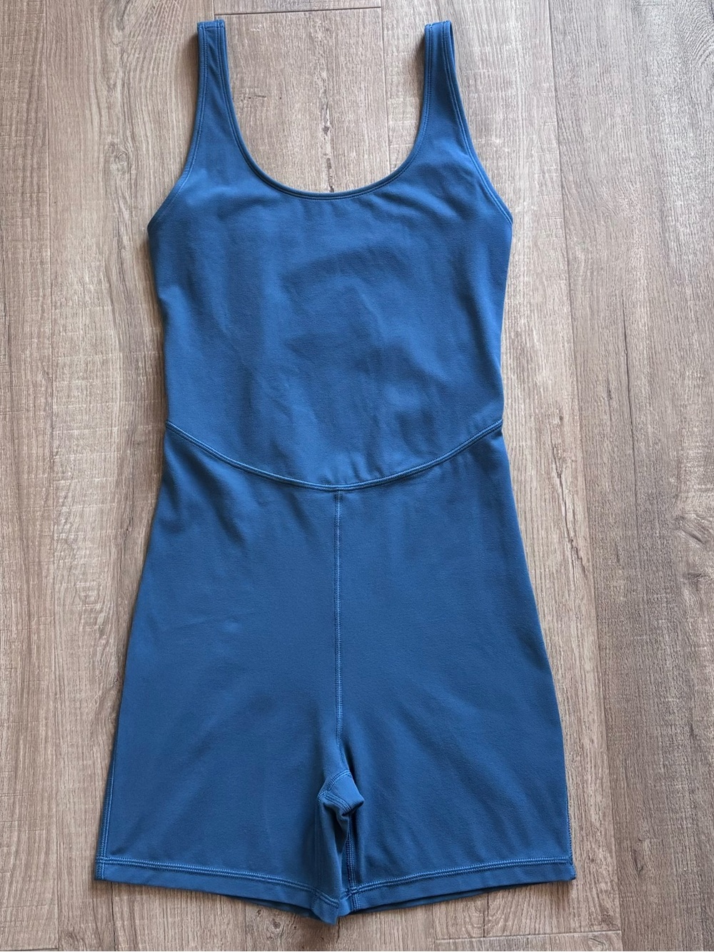 TNA Butter Sway Romper in Blue